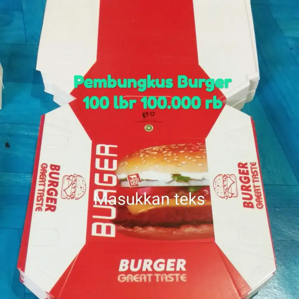 Dus burger dg roti pjg