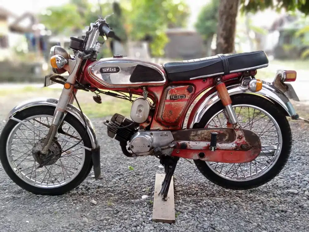 Yamaha L2 1976 plat AB Sleman pajak on