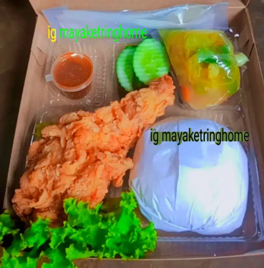 Nasi kotak di bandar Lampung praktis ekonomis