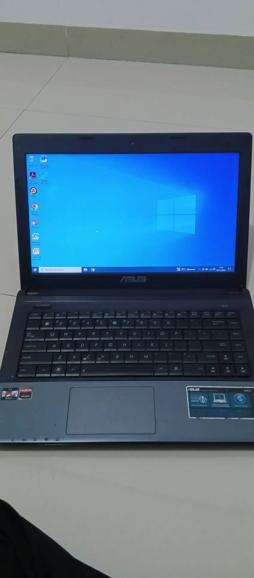 Jual laptop asus x45u