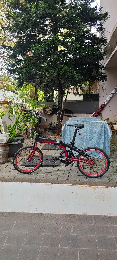 Dahon Vector P8 20 inch Merah