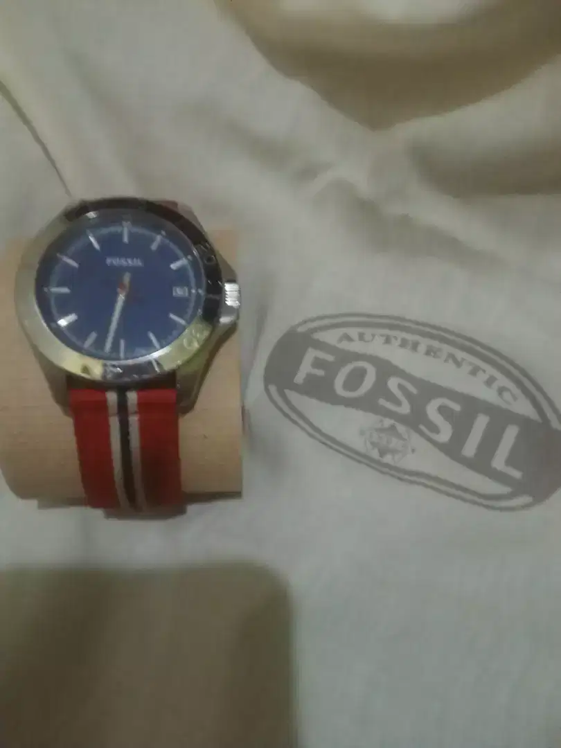 Jam FOSSIL model retro jarang ada,koleksi pribadi,jarang pake