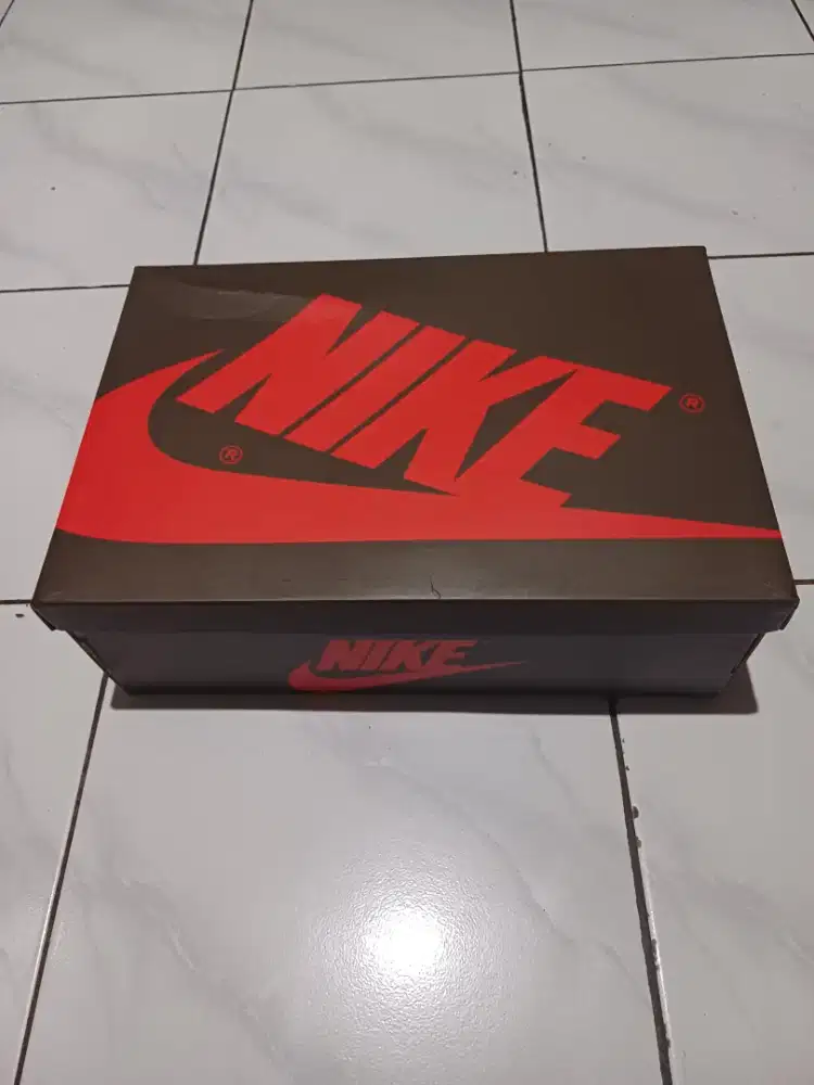 Nike jordan 1 low OG x travis scott drak grey black white authentic