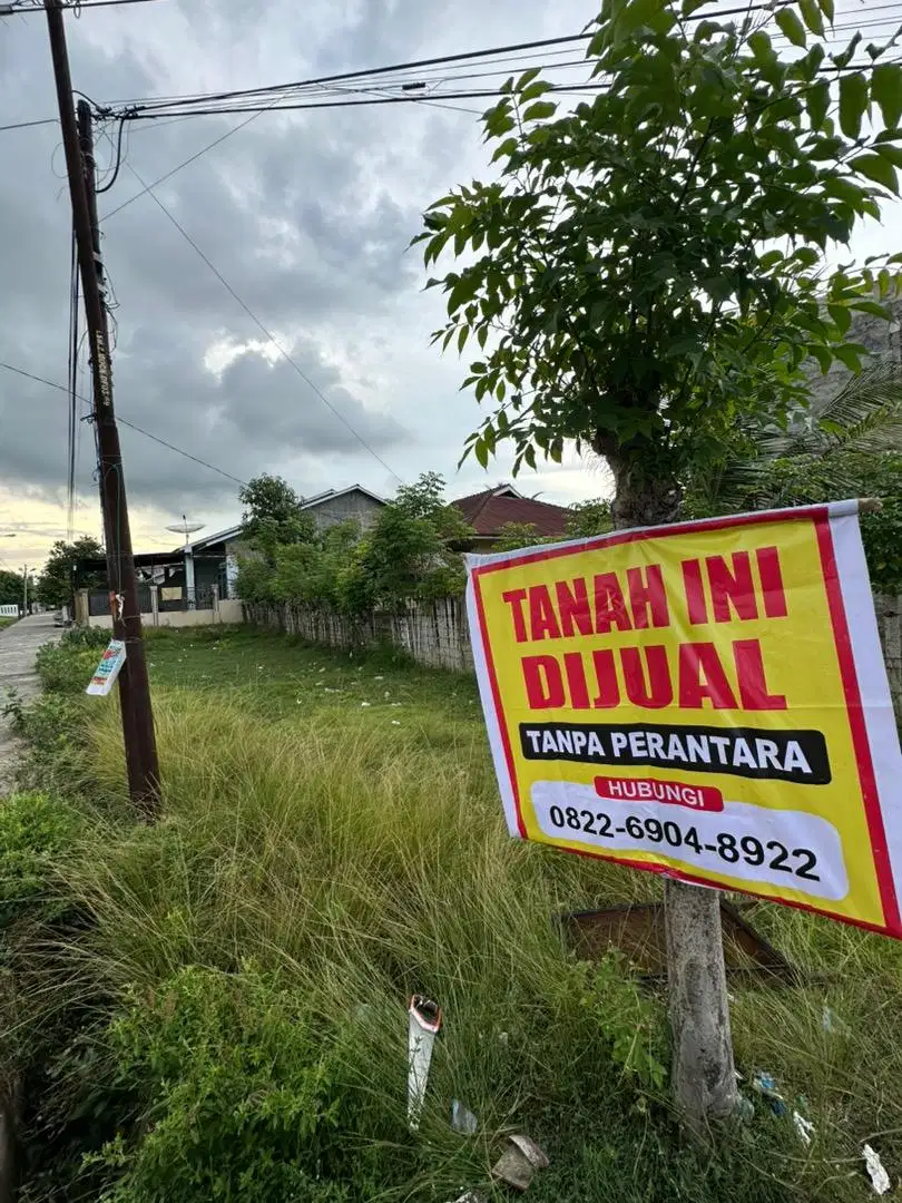 DIJUAL TANAH 214 m2 NEGO!!, Lokasi Strategis (cocok bangun ruko)