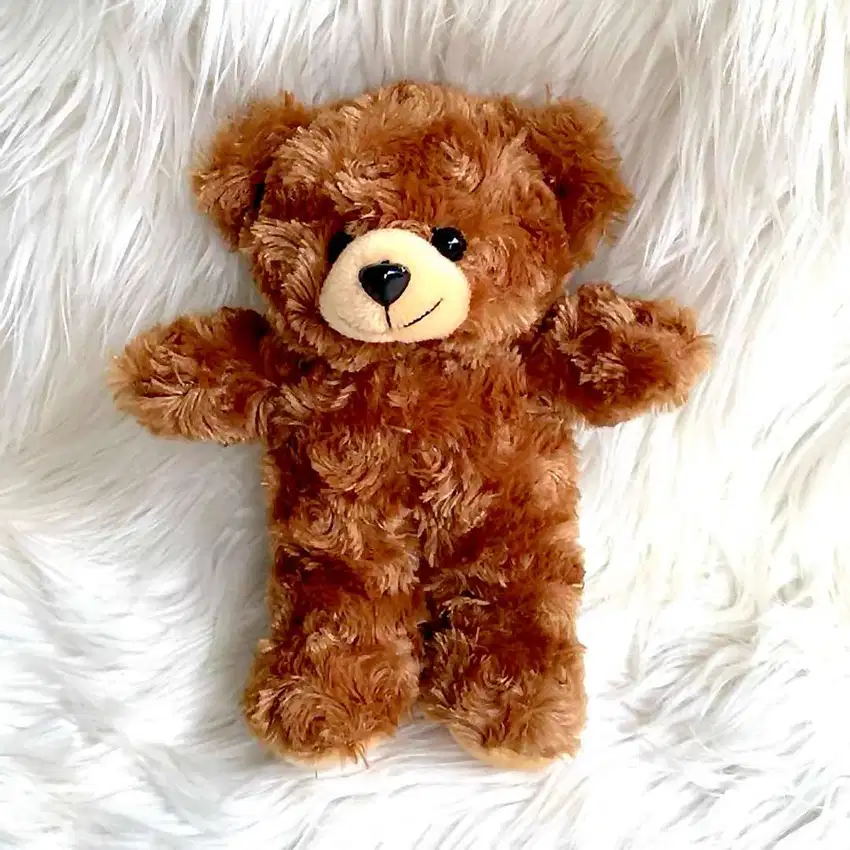 241109A Boneka Teddy Bear Brown 50cm Beruang Cokelat Doll SNI