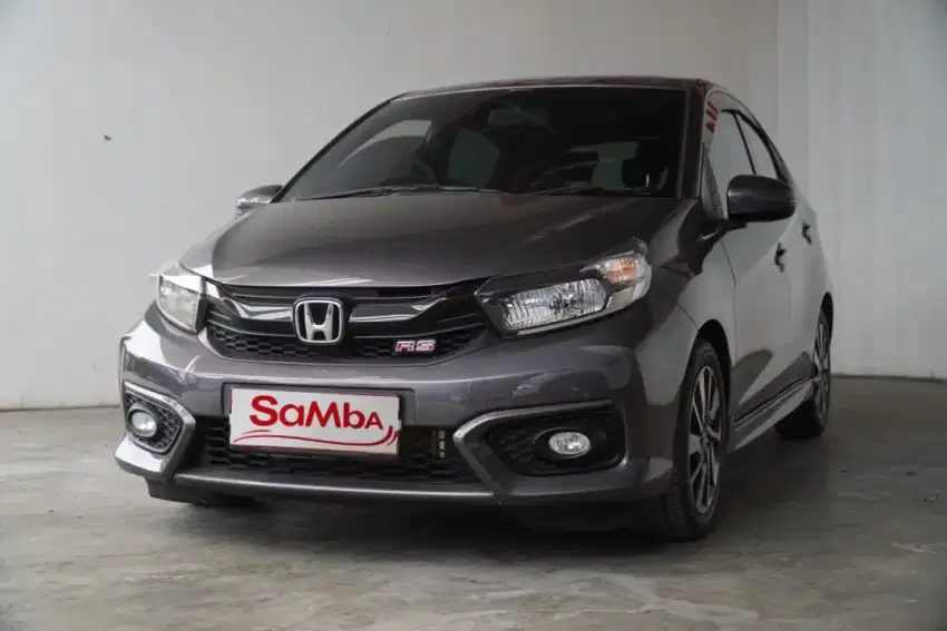 [DP 5]   HONDA BRIO 1.2 RS CVT 2018 ABU-ABU