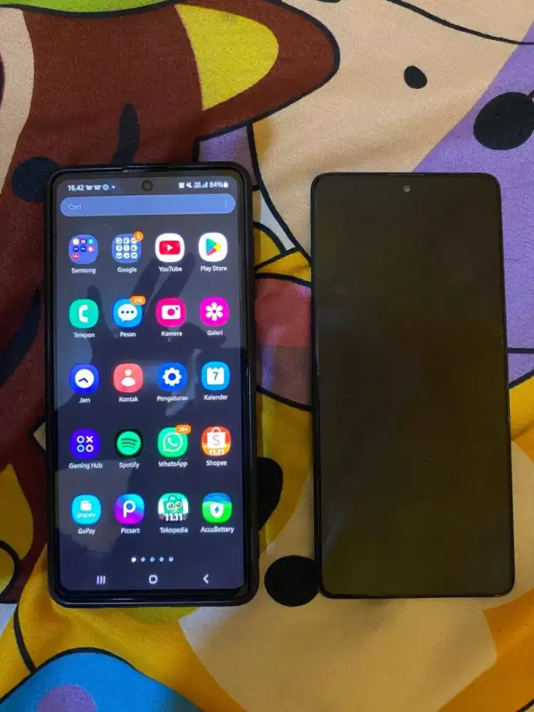 Ganti LCD Touchscreen Samsung A70 A71 A72 termasuk pemasangan garansi