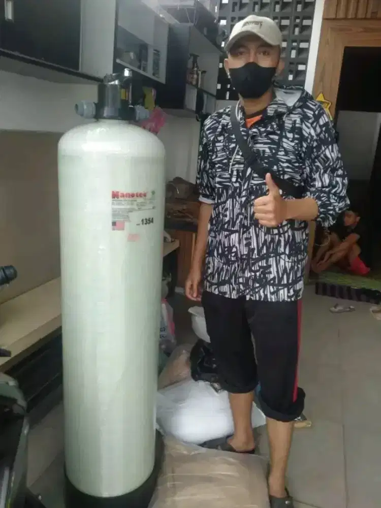 Filter air / penyaring air keruh dan berbau