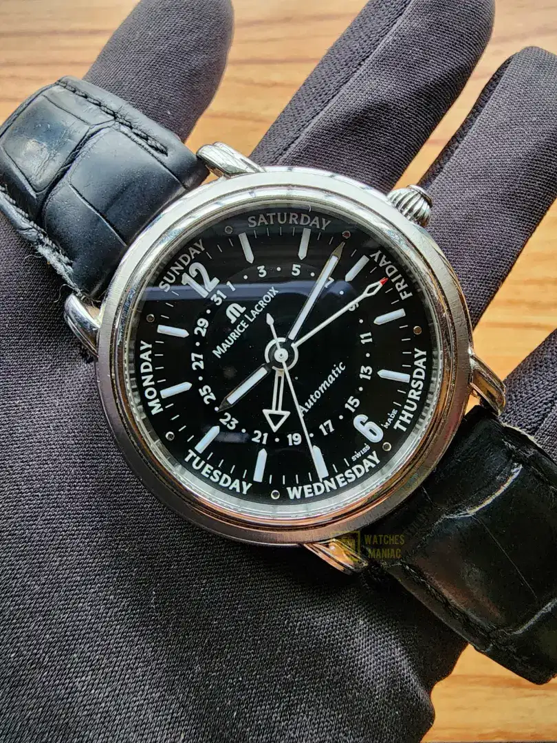Jam Tangan Original Maurice Lacroix Masterpiece Cinq Aiguilles Swiss