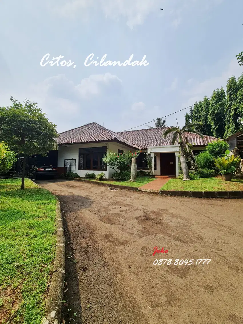 Dua Rumah Kebun T E R L U A S Belakang Citos, Cilandak