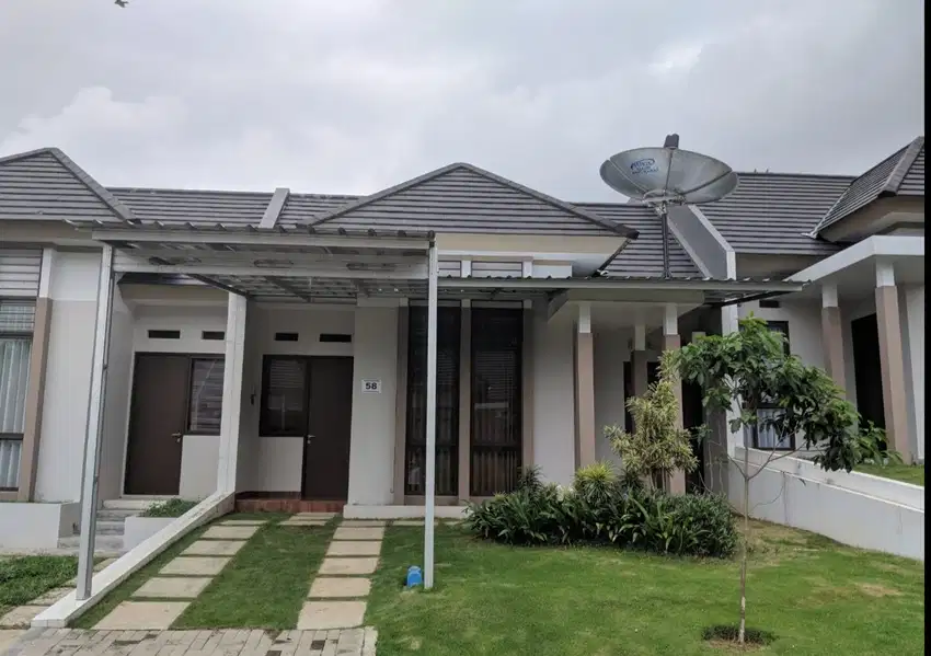 rumah villa 2 kamar sewa bulanan sentul city