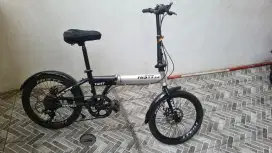 Sepeda Lipat ODESSY RITZ 2052/ TWISTY MISTY 20 INCH 7 Speed Rem Cakram