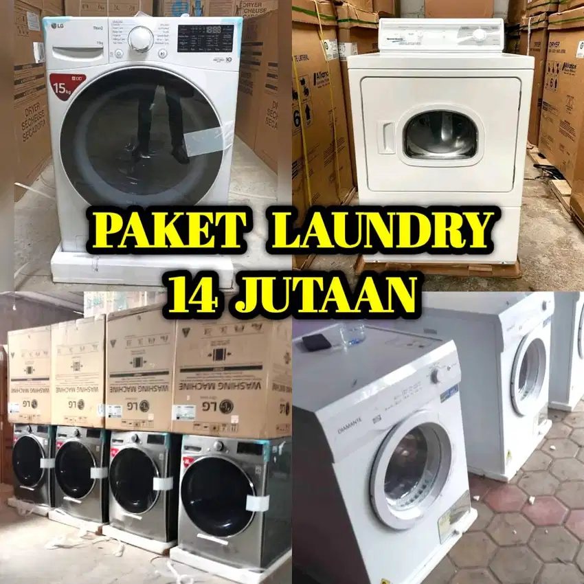 Mesin Laundry / Paket Lengkap Peralatan Usaha Laundry