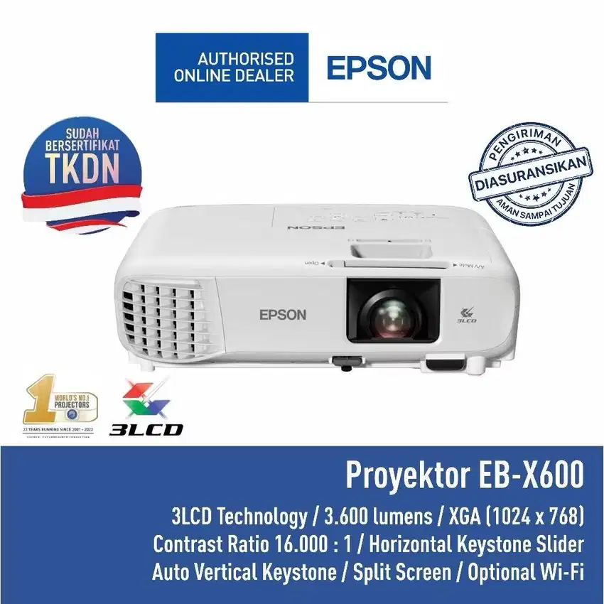 Epson EB-X600 XGA 3LCD