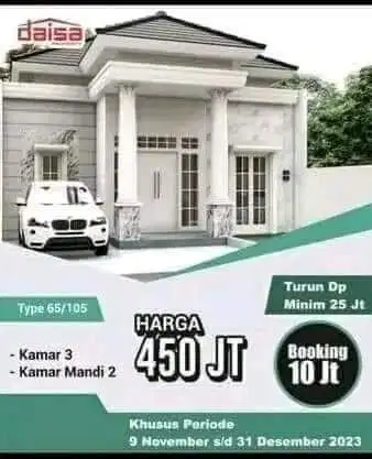 rumah cantik metro pusat bebas desain