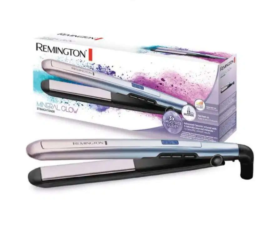 Remington Alat Catok S5408 Mineral Glow Hairstraightener Garansi 2thn