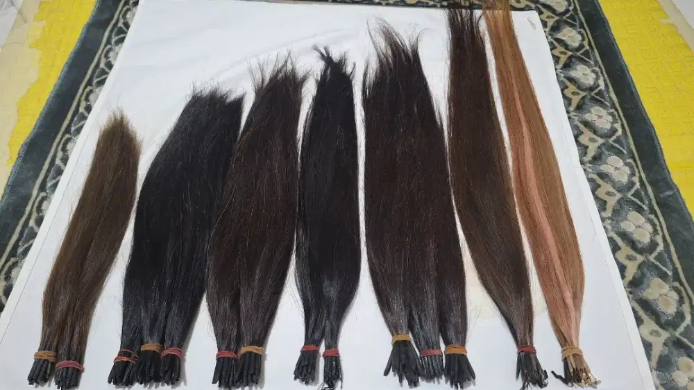 Ramut Extension Human#Rambut Sambung Asli