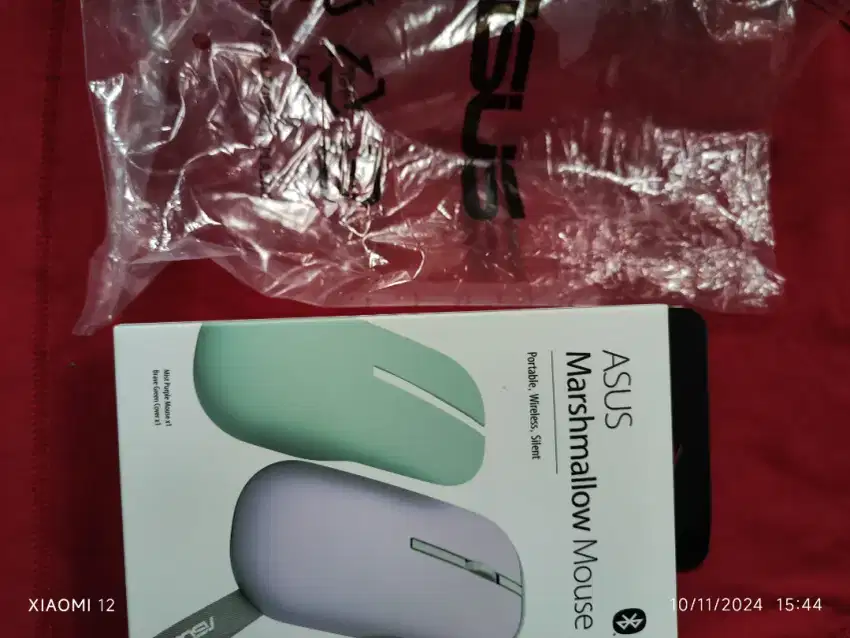 ASUS MARSHMALLOW MOUSE MD100 PURPLE ORI