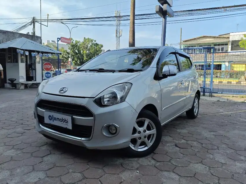 Daihatsu Ayla 1.0 X Bensin-AT 2016 Silver /