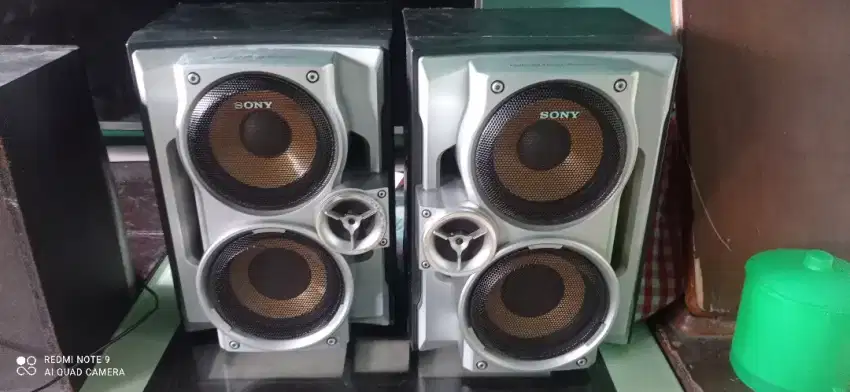 Sony speaker doubel wofer Hybrid powerfull bass padu lembut jernih