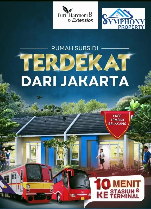 RUMAH SUBSIDI DEKET BSD