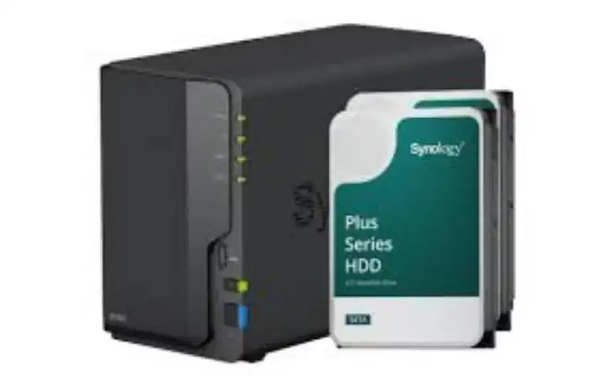 Synology Nas DS223 2 Bay + HDD 4 TB