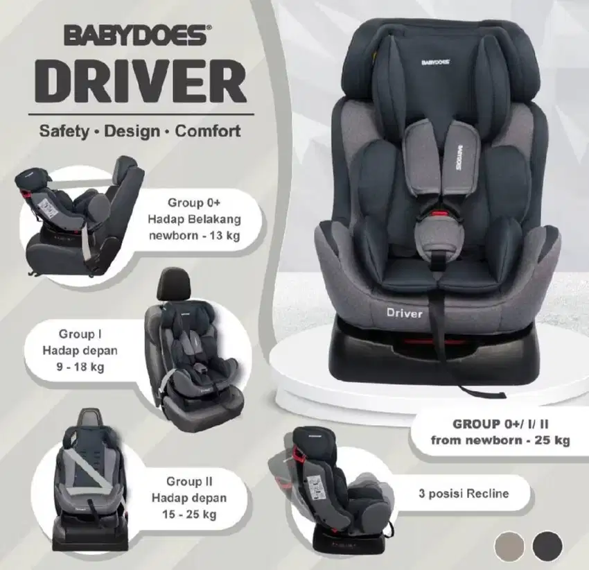Second Driver Car Seat Untuk bayi jarang pakai!!