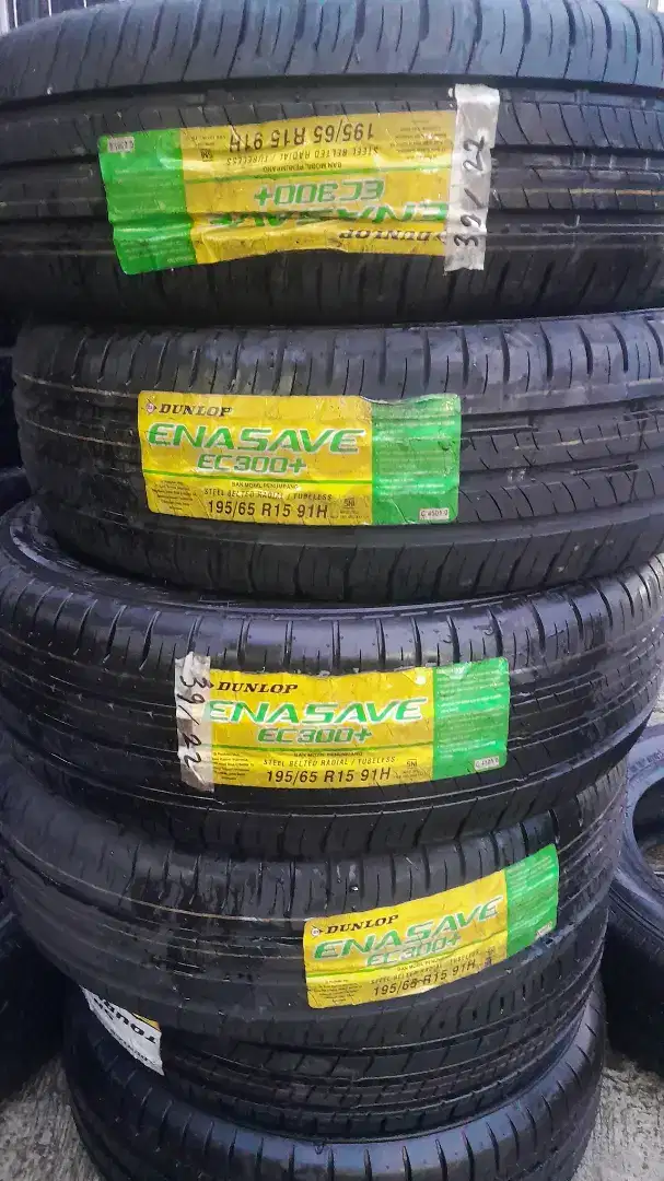 Ban baru luxio dunlop enasev EC300 195/65 R15 2022..4pcs