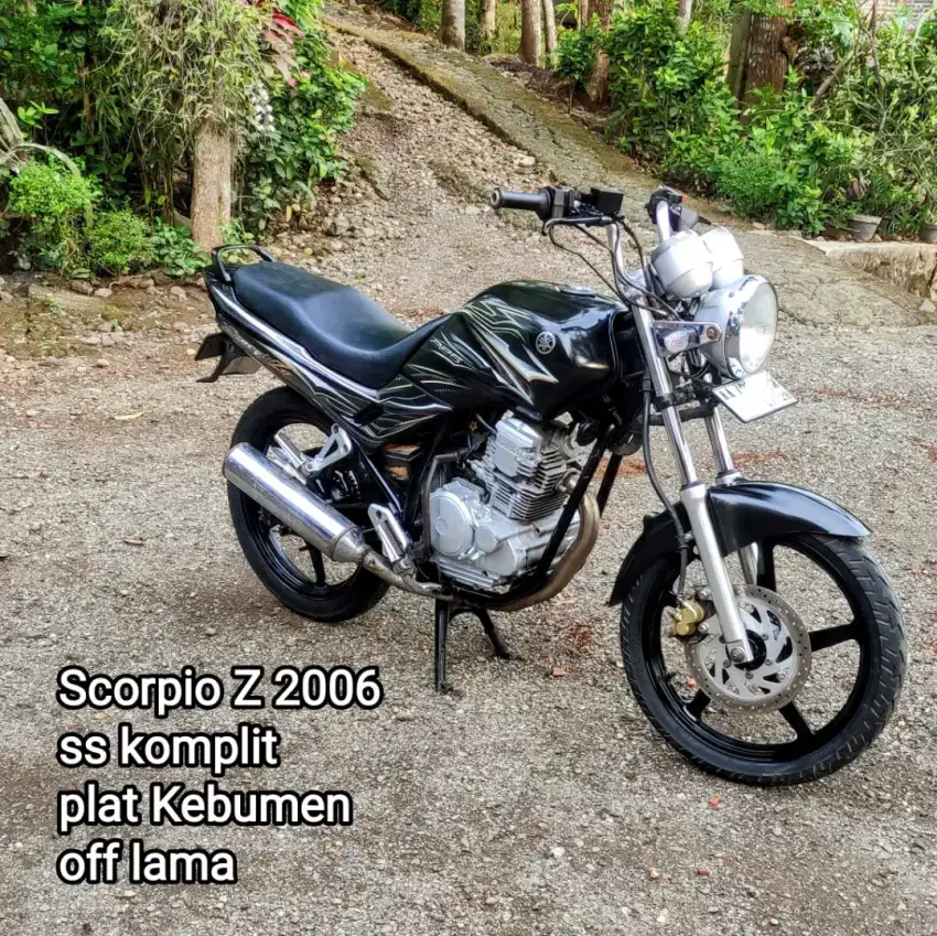 Scorpio Z kompit plat Kebumen pjk off lama