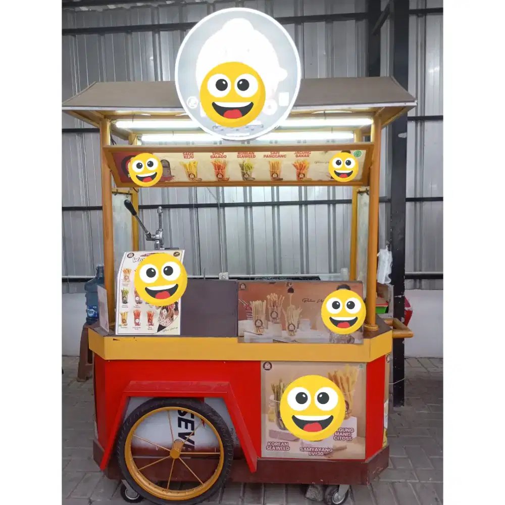 Booth jualan makanan