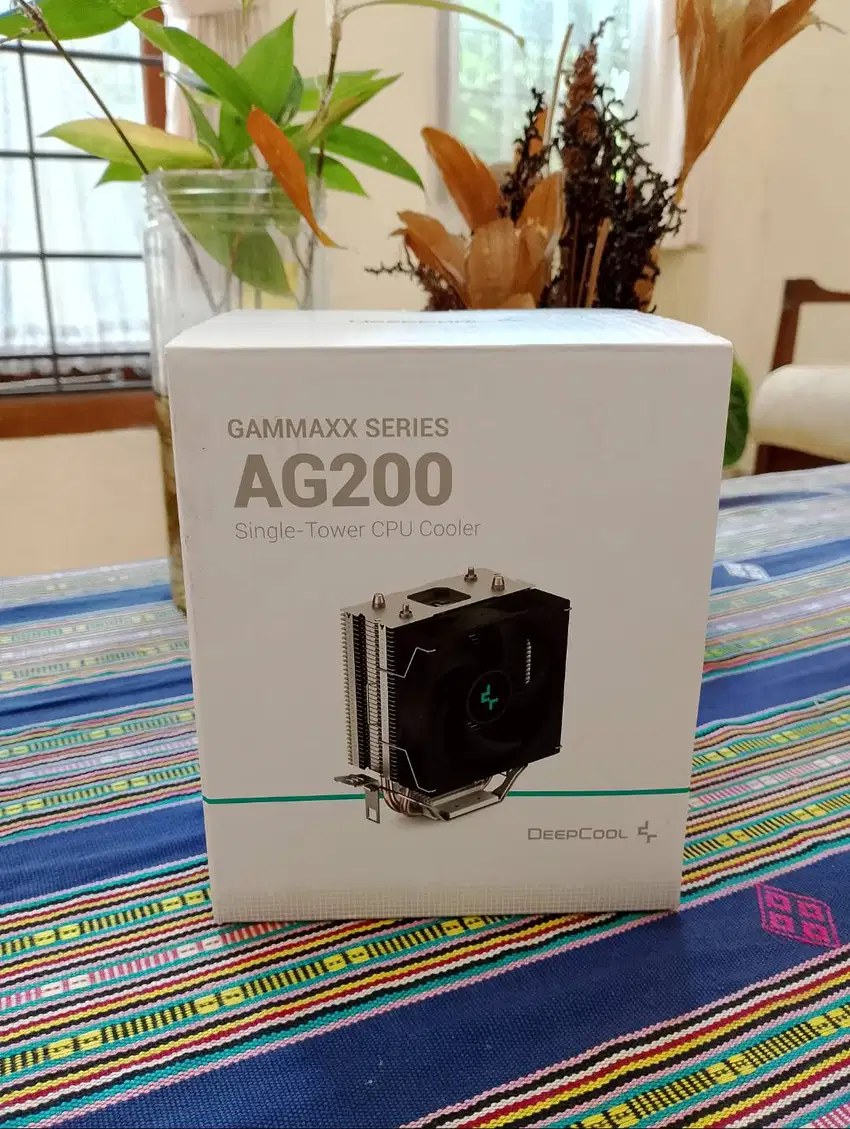 CPU Cooler Kipas Processor Deepcool AG200 Single Tower