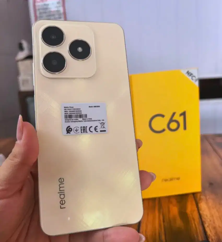 REALME C61 8/128 BARU GARANSI RESMI