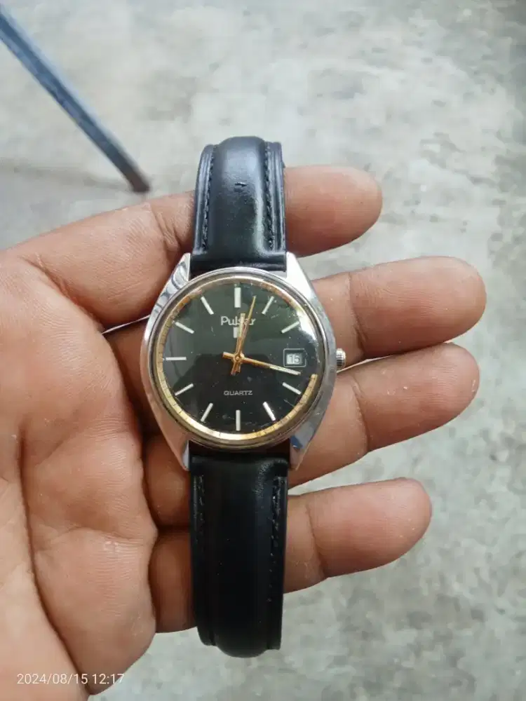 Jam fusar antik klasik baterai original Swiss