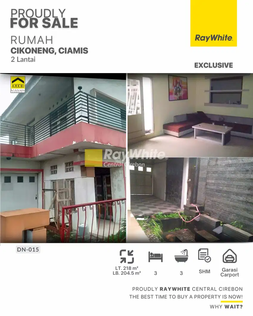 Dijual Rumah 2 Lantai di Cikoneng Ciamis