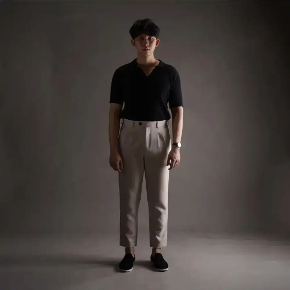 Gurkha Pants Old Money Celana Panjang Pria Khaki Size 32