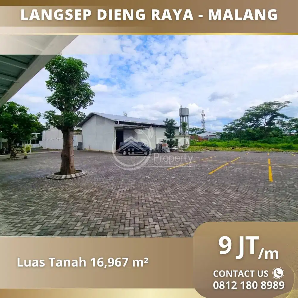 Area Langsep Dieng Raya Lokasi Strategis Malang Kota