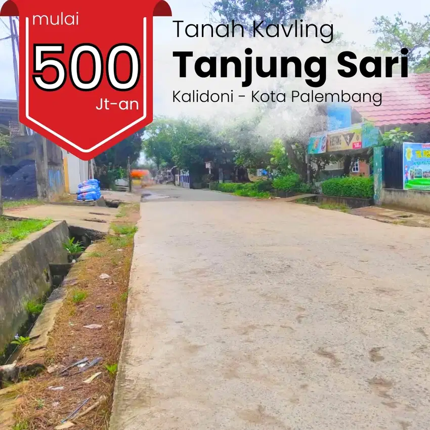 Dijual Tanah Palembang Pinggir Jalan Cocok Untuk Rumah dan Usaha