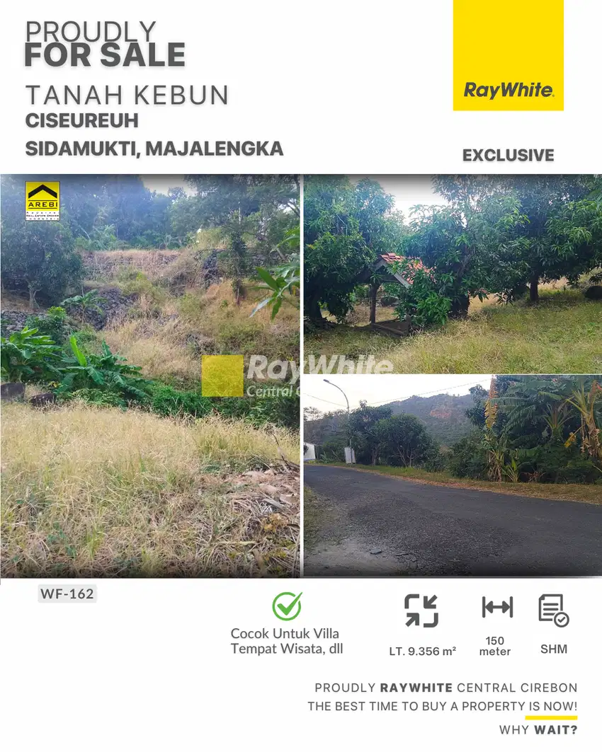 Dijual Tanah Kebun di Sidamukti Majalengka