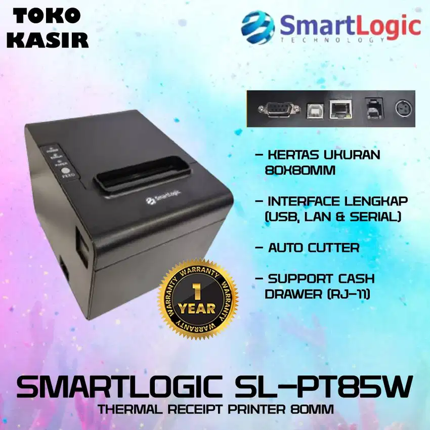 NEW !!! Printer Struk Thermal SmartLogic SL-PT85W !!!