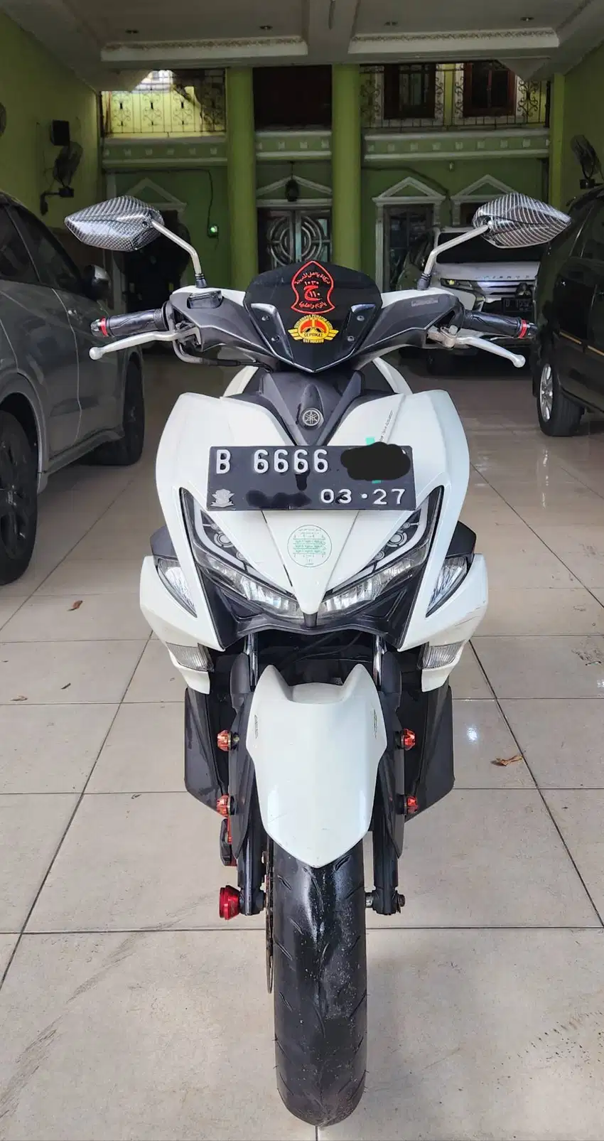 YAMAHA AEROX S ABS KEYLESS 2017 NOPOL CANTIK