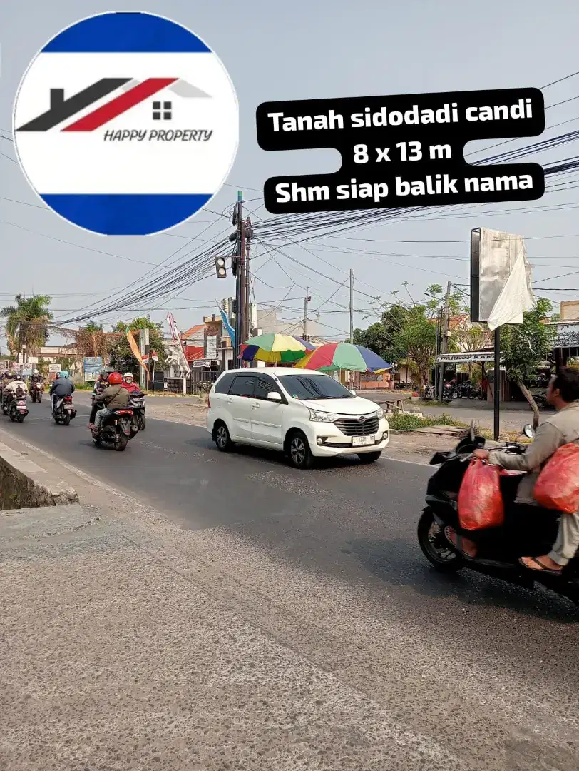 Tanah candi sidoarjo sidodadi dekat grensmart