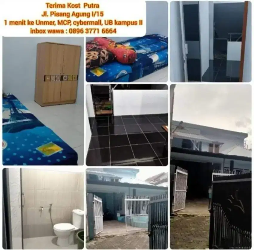 Terima Kost Jl.Pisang agung I/15 minat tanya² silahkan inbox