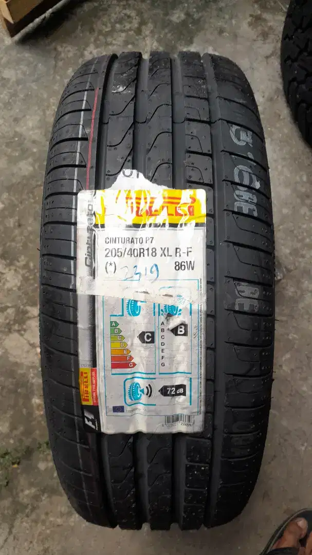 Ban baru mini cooper Pirreli cinturato P7 RFT 205/40 R18 ..1pcs