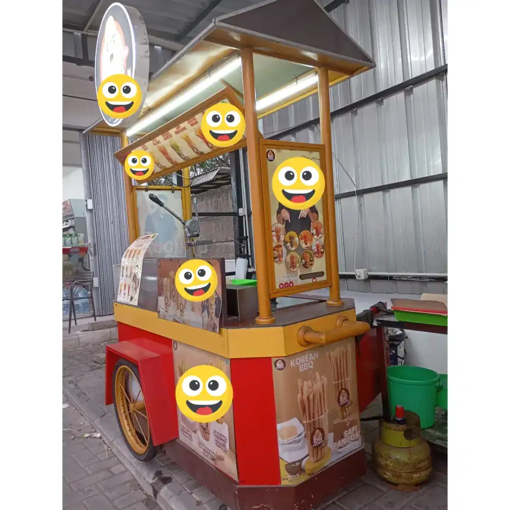 Jual Gerobak Siap pakai