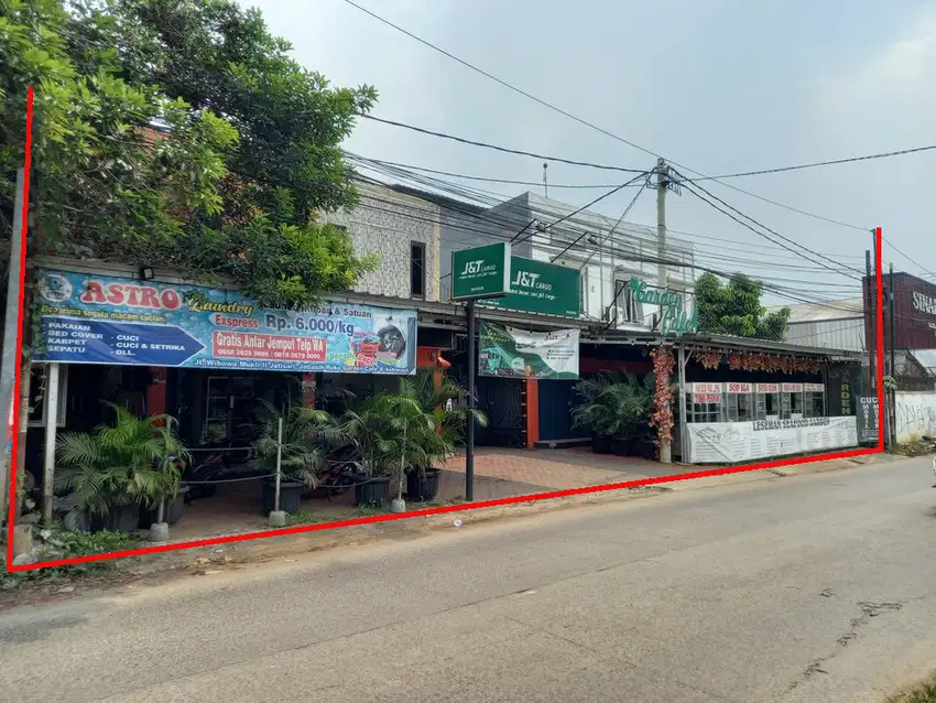 Dijual Murah Ruang Usaha Garden Cafe Jatisari Jati Asih Bekasi