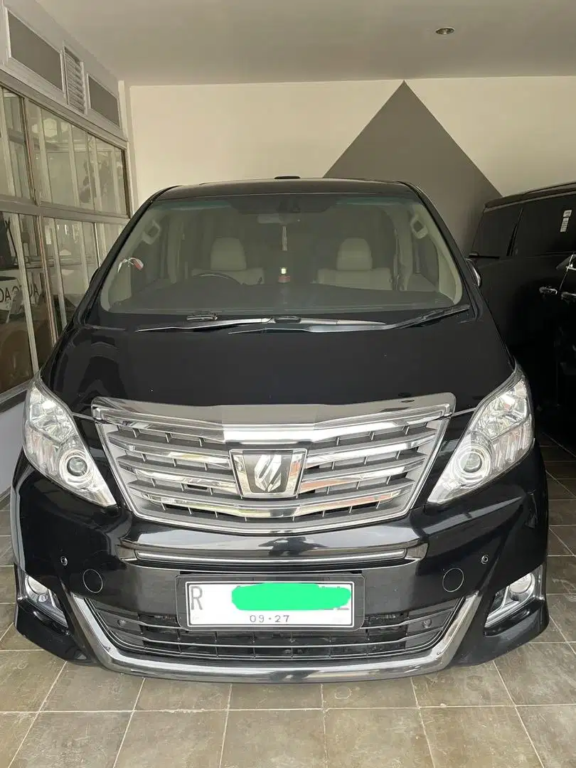 2012 TOYOTA ALPHARD G 2.4 Automatic