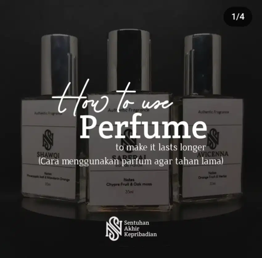 Parfum non alkohol