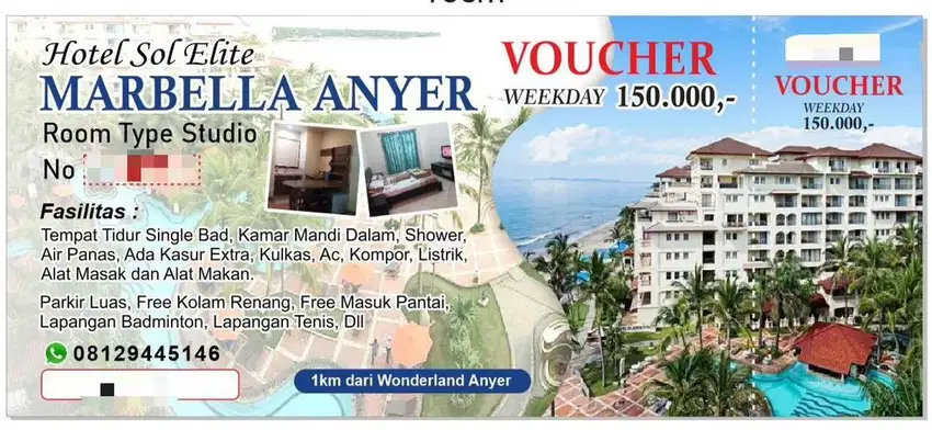 Apartemen marbela place anyer