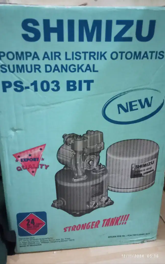 MESIN POMPA AIR LISTRIK SHIMIZU