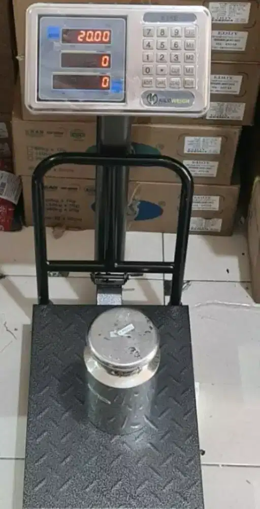 Timbangan 150 kg 2 display digital